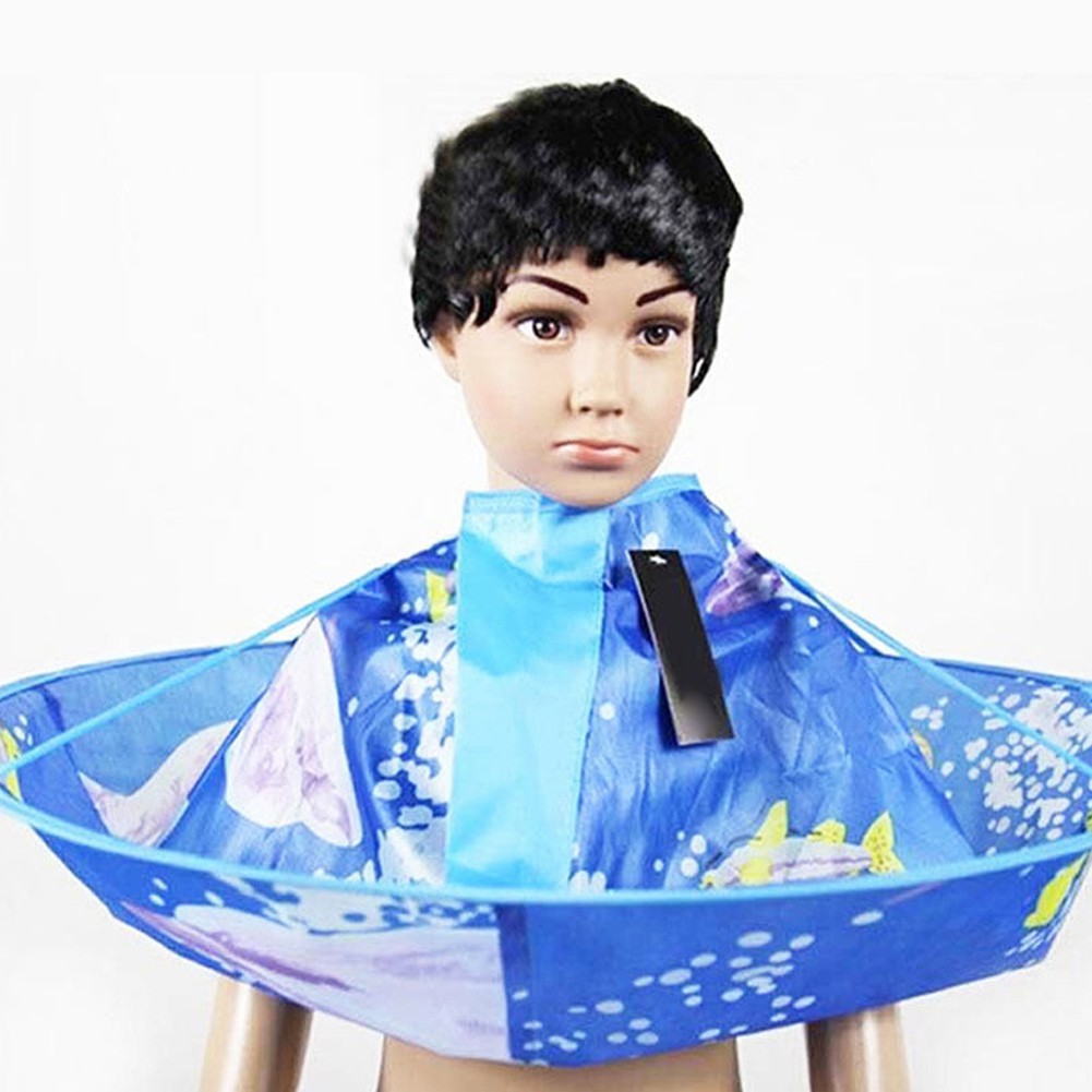[Hàng mới về] Áo choàng cắt tóc chuyên nghiệp tiện dụng cho gia đình