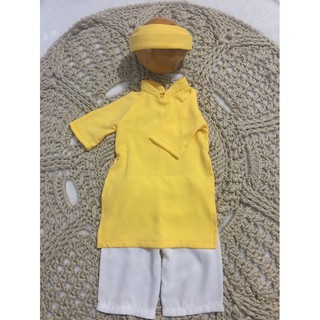 Bộ áo dài cho bé size sơ sinh