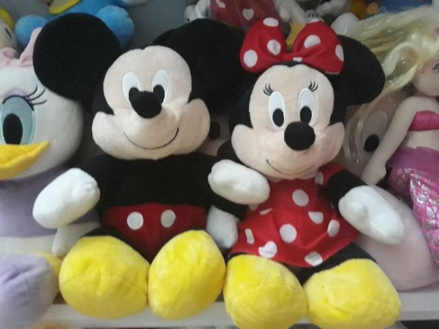 Cặp chuột Mickey - Minie size 30cm ko tính tai & chân, đẹp xuất sắc - 140k😊