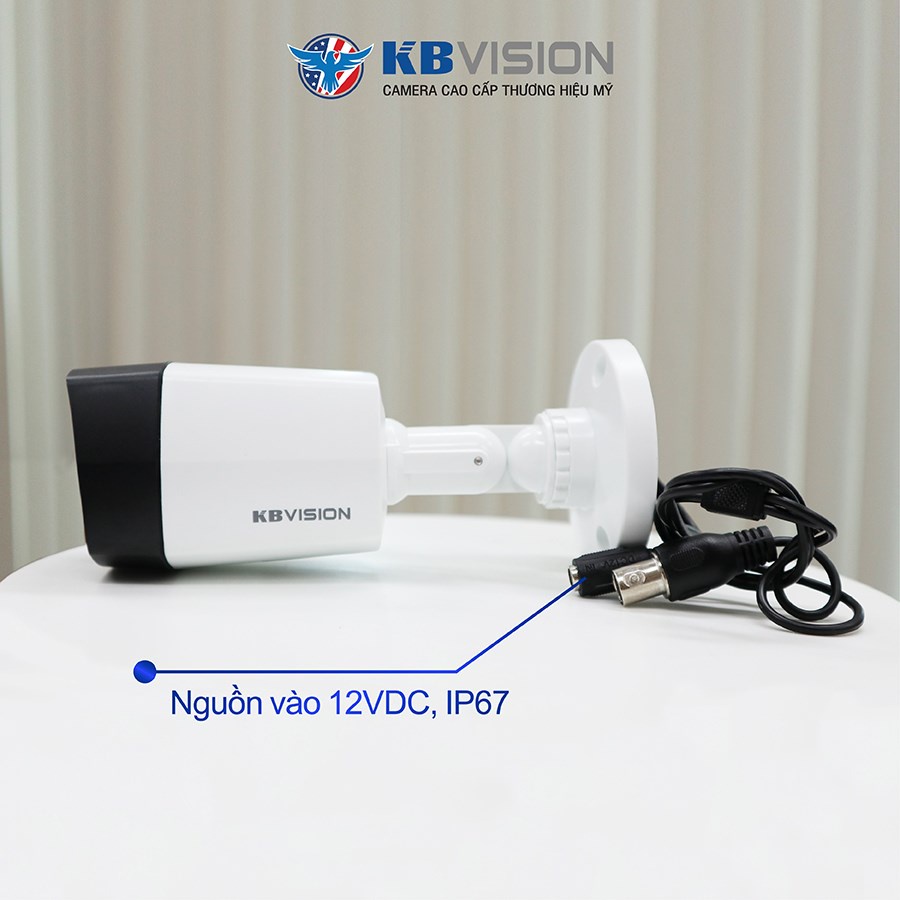 Camera KBVISION Nhập Khẩu Mỹ Hỗ Trợ Cân Bằng ánh sáng, Chống Nhiễu, Kháng Nước