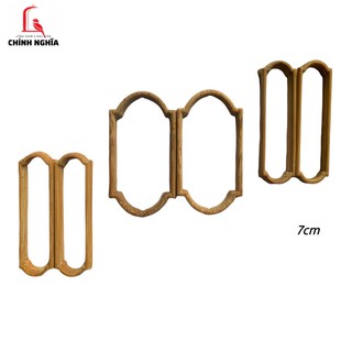 Bệ cầu cóng lồng chòe than, chòe lửa size 7cm bằng tre