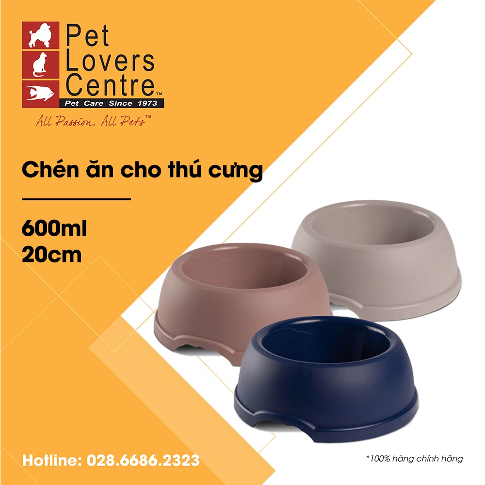 Chén ăn cho thú cưng FOP  BOWL ENJOY 3 (ASSORTED) (600ml) (20cm)