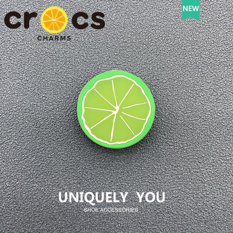 Phụ Kiện Khóa Giày crocs Họa Tiết Trái Cây Hoạt Hình Dễ Thương Cho crocs Dưa Hấu / Chanh / Dứa