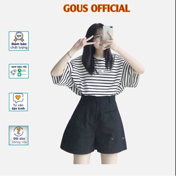 Quần Short Nữ Chất Liệu Kaki Cao Cấp Siêu Bền Quần Lửng Nữ Cạp Cao Form Đồ Unisex Style Hàn Quốc PENNI 2766