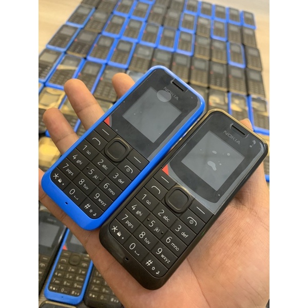 Điện thoại Nokia 105 1 sim hoặc 2 sim được chọn phụ kiện