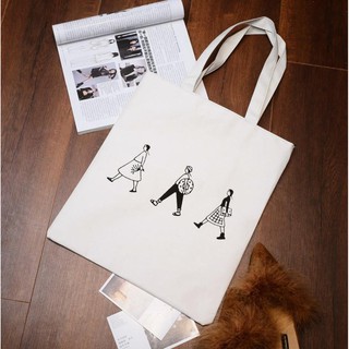 Mitavo Túi Tote Vải Mềm Vừa A4 Có Dây Kéo TOTE-BAG-21