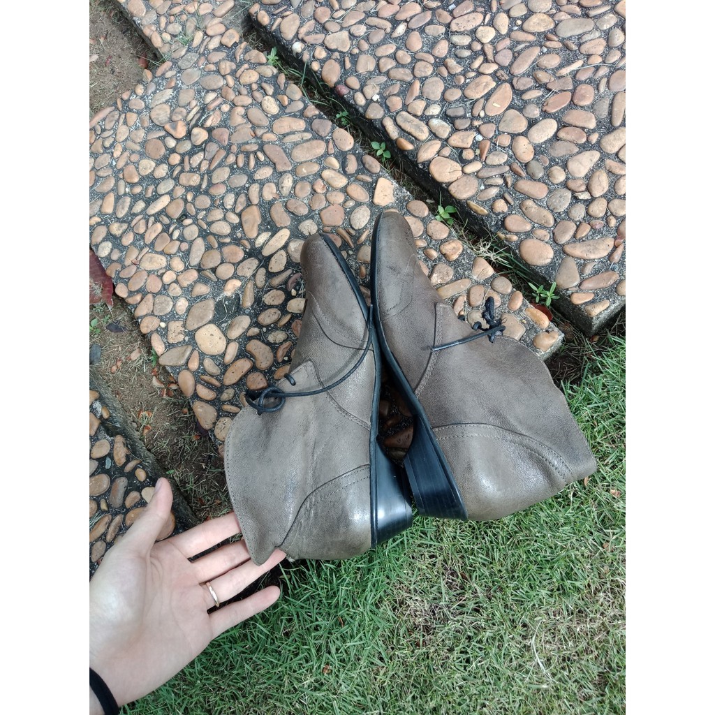Boot da thật size 39 hiệu BraKo Second-hand - Đồ Si Bon- Bốt