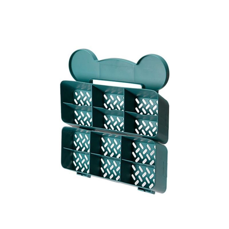 Hộp Vải Treo Tường 6 / 12 / 18 Ngăn Đựng Vớ Tiện Lợi