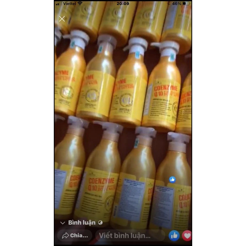 Sữa dưỡng thể COENZYME Q10 dưỡng ẩm tái tạo da Hàn Quốc 500ml