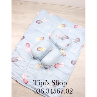 Bộ Mền + gối chặn tông xoẹt tông dành cho bé