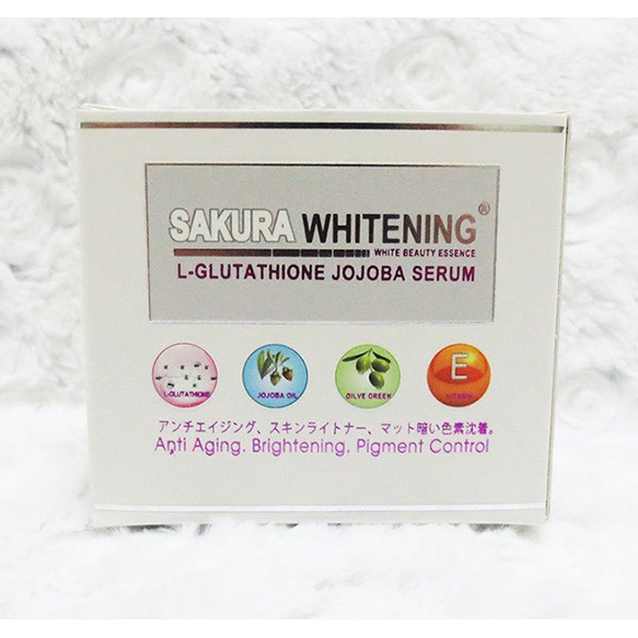 SAKURA WHITENING - VIÊN SERUM DƯỠNG DA