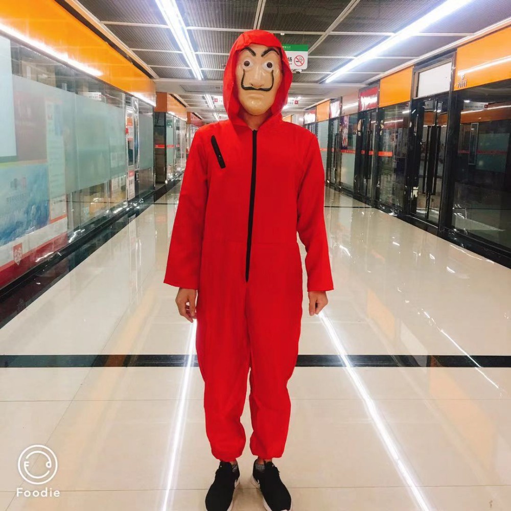 Mới Mặt Nạ Hóa Trang La Casa De Papel Cho Người Lớn