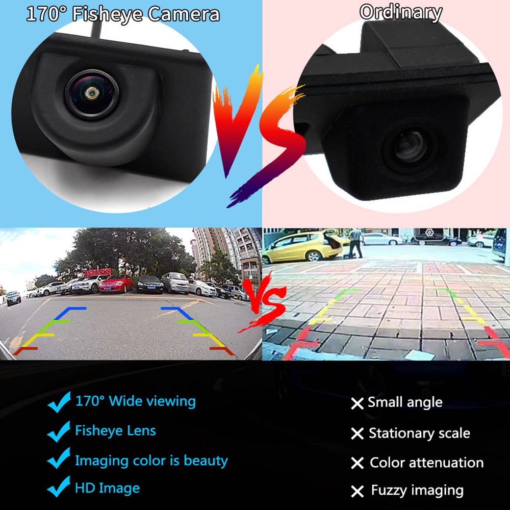 170° Tay cầm Camera phía sau cho xe BMW 5 Series F10 F11/ 3 Series F30 F31 F32/X3 F25/X4 F26/X5 F15/X6 | BigBuy360 - bigbuy360.vn