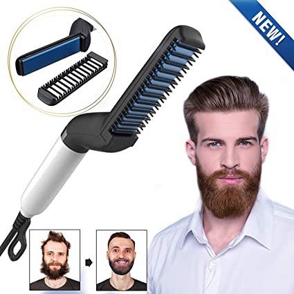 Máy Tạo Kiểu Tóc Đa Năng M-Styler Hàn Quốc Mới Nhât- Lược Điện Siêu Tốc Chải Thẳng Cho Nam Cao Cấp- Tóc- Thần Thá