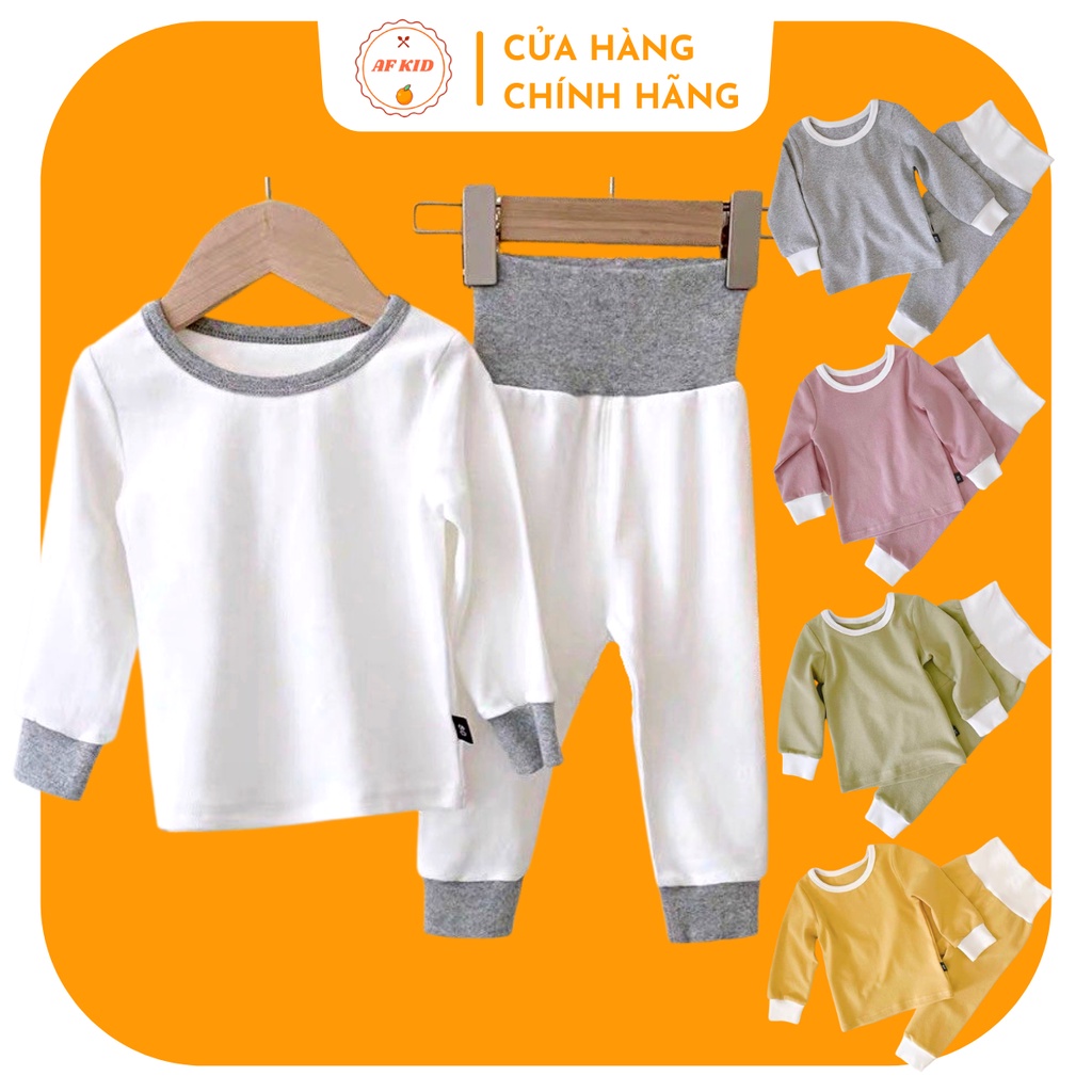 Bộ Quần Áo Trẻ Em Dài Tay Minky Mom Bozip Dài Cao Cấp Cho Bé Chất Borip Dày Dặn Siêu Ấm Mùa Thu Đông Size 5-17kg