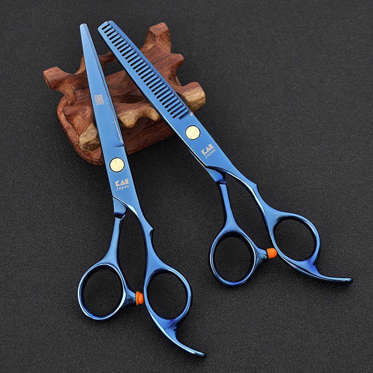 [1 Bộ ] Kéo Cắt Tóc Nhật Bản Sắc Bén Cao Cấp - Bộ Kéo Cắt Tóc 6.0 inch Japan Chuyên Nghiệp