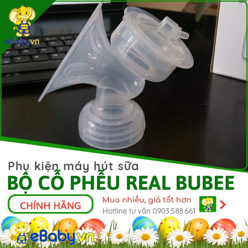 Cỗ phễu máy hút sữa điện Real BuBee