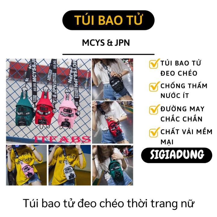 [SGD] Túi Bao Tử Nữ - Túi Đeo Chéo Vai Thời Trang Nữ MCYS &amp; JPN 8676