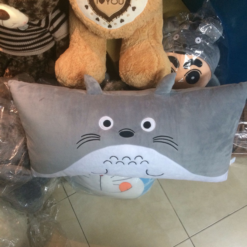 GỐI ÔM TOTORO NHỒI BÔNG (60CM---&gt;100CM)