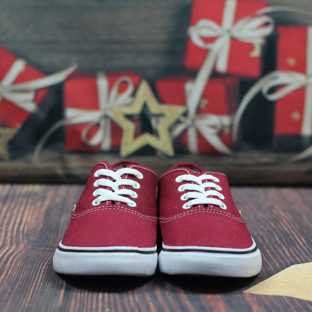 Giày Vss Classic Đỏ Đô Nữ