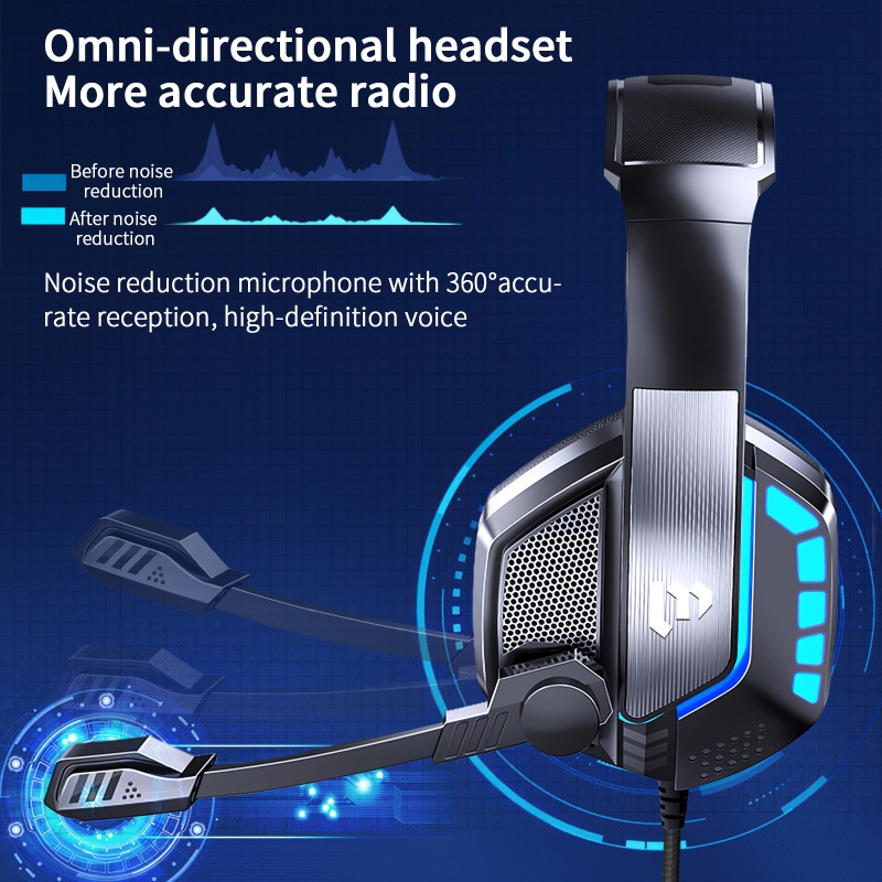 [Chính hãng] MC GH152 - Tai nghe gaming chuyên nghiệp có dây, có micrô cho máy tính PS4 PS5 Xbox One, Âm thanh nổi