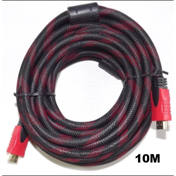 Cáp HDMI 10m kết nối Tivi tiêu chuẩn Full HD