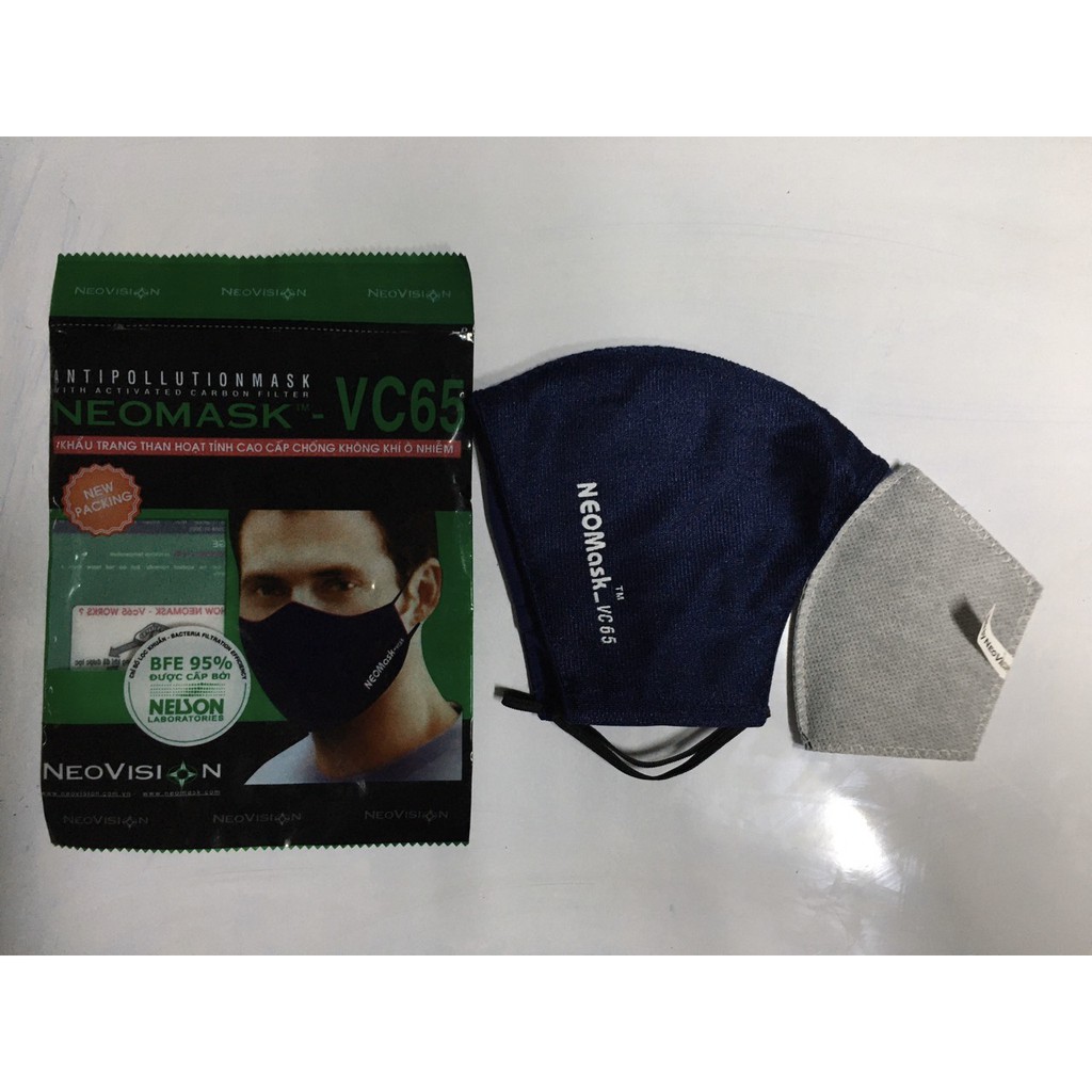 Khẩu trang than hoạt tính NEOMASK_VC65 | BigBuy360 - bigbuy360.vn