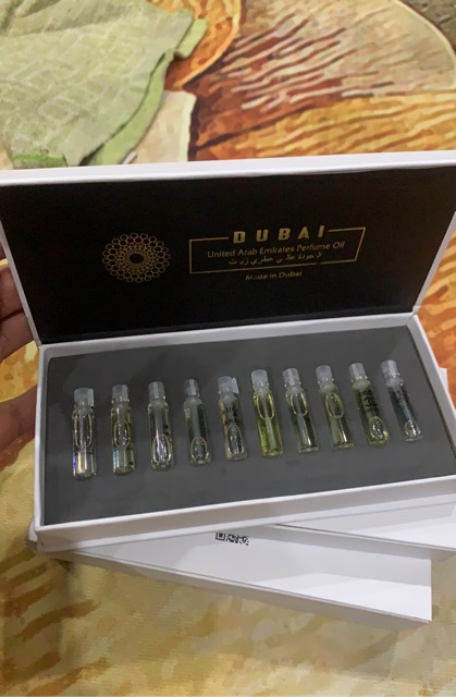 [Bán sỉ] Set thử nước hoa tinh dầu dubai, 10 mùi -20ml, hàng nội địa, số lượng hạn chế! | BigBuy360 - bigbuy360.vn