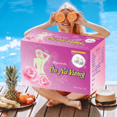 Bột Ngâm Phụ Khoa ÔN NỮ VƯƠNG Hộp 20 Gói