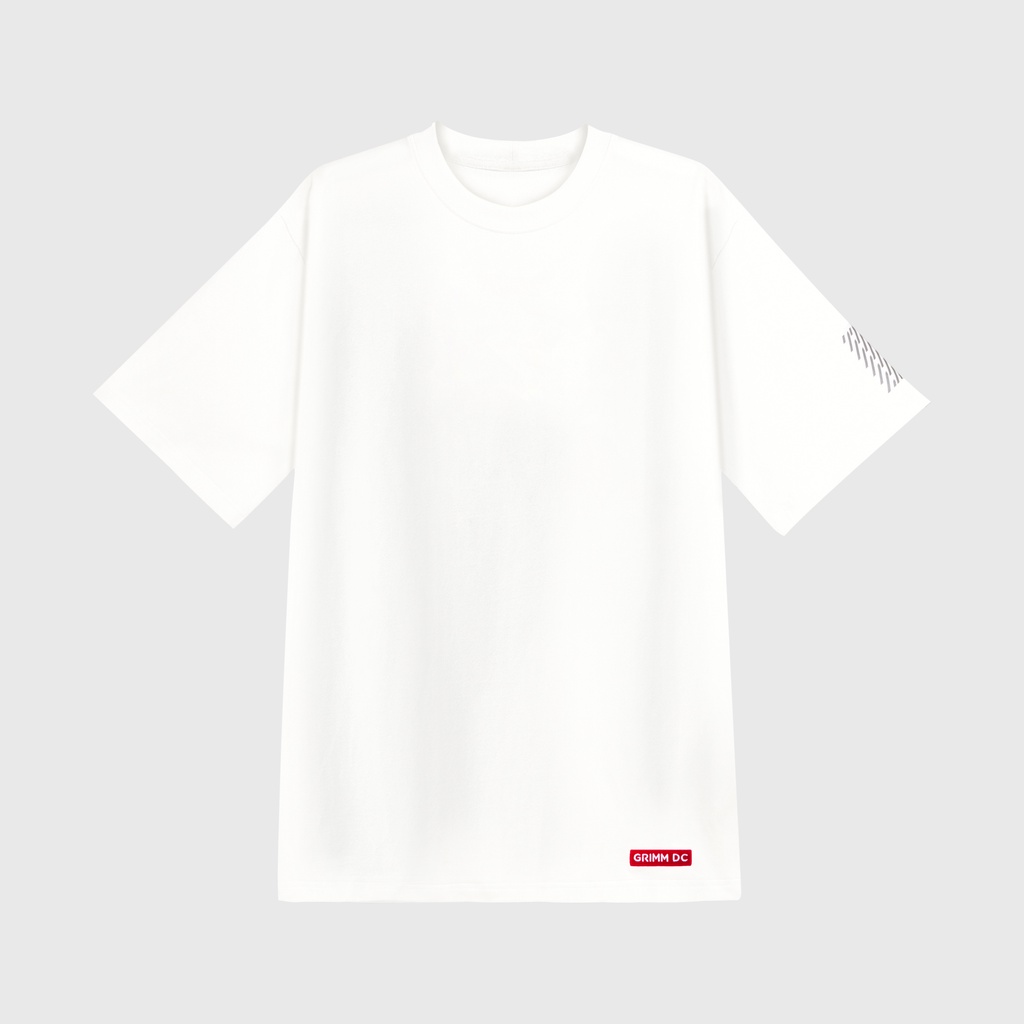 Grimm DC Áo Iron Flame trắng