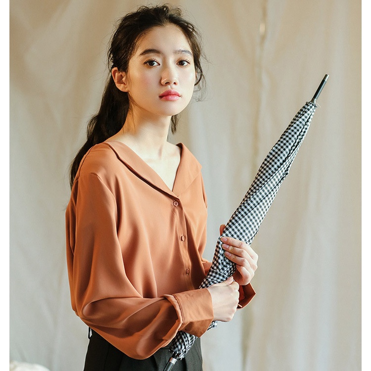 Áo sơ mi lụa công sở 354