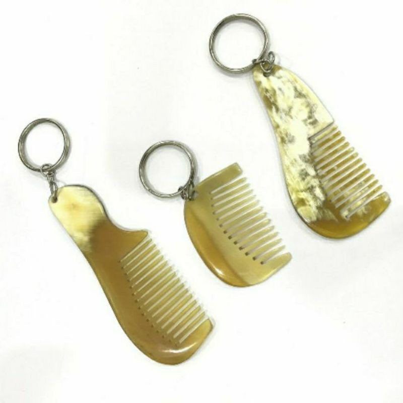 Móc khóa lược sừng mini