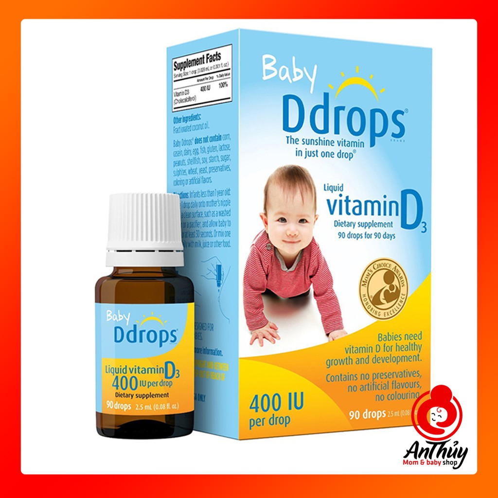 Vitamin D3 drop 90 giọt