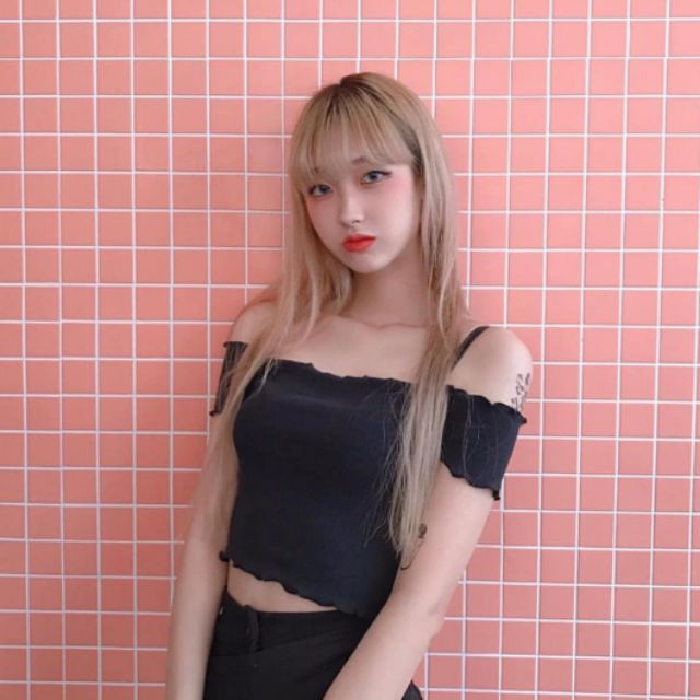 CROPTOP BẸT VAI CUỐN BIÊN | BigBuy360 - bigbuy360.vn