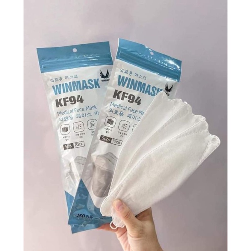 Thùng khẩu trang 300 chiếc đủ màu Winmask 4 lớp kháng khuẩn