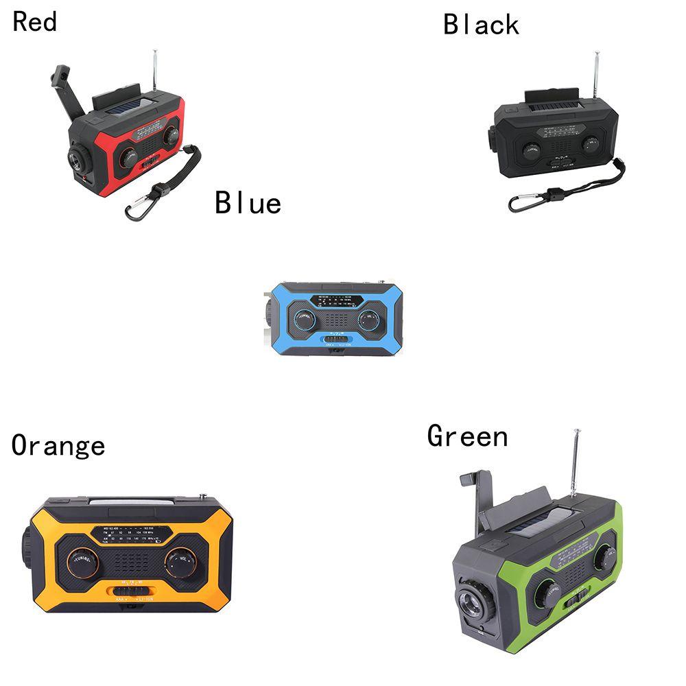 Radio AM / FM / WB Sử Dụng Năng Lượng Mặt Trời Đa Năng