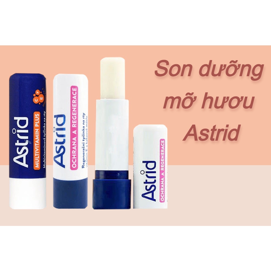 Son Dưỡng Mỡ Hươu Astrid Giúp bờ môi tươi trẻ