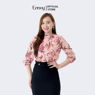 Áo sơ mi nữ công sở tay lỡ emvy - h7