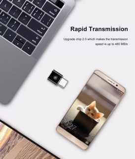 Jack chuyển Micro USB sang USB type C 3.1 BASEUS - BH 6 Tháng