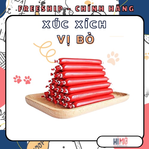 Xúc xích chó mèo hamster 5 vị thơm ngon bổ dưỡng