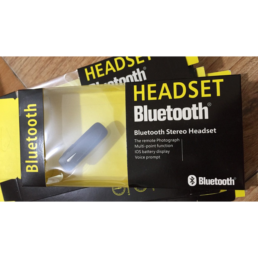 [Rẻ vô địch] Tai nghe không dây Bluetooth Music Wireless Headset ( Trắng, Đen )