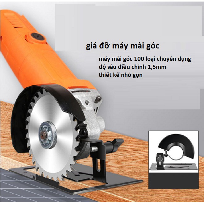 Đế Chuyển Máy Mài Thành Máy Cắt Gạch, Cắt Gỗ Tiện Dụng