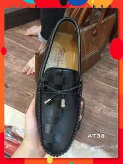 Giày lười thắt nơ