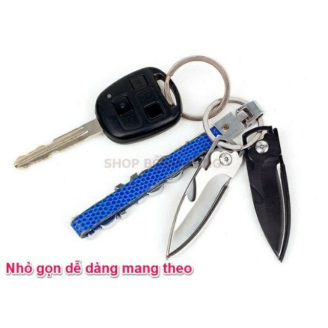 ( RẺ- ĐẸP) Dao móc khoá mini đa năng EDC- dùng để treo chìa khoá- thích hợp cắt trái cây.