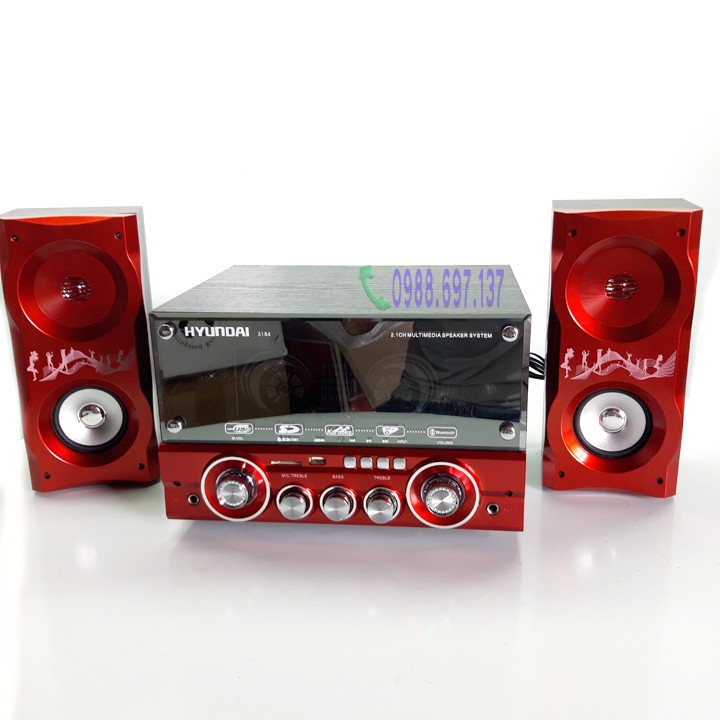 Loa vi tính bluetooth 2.1 HYUNDAI 3184