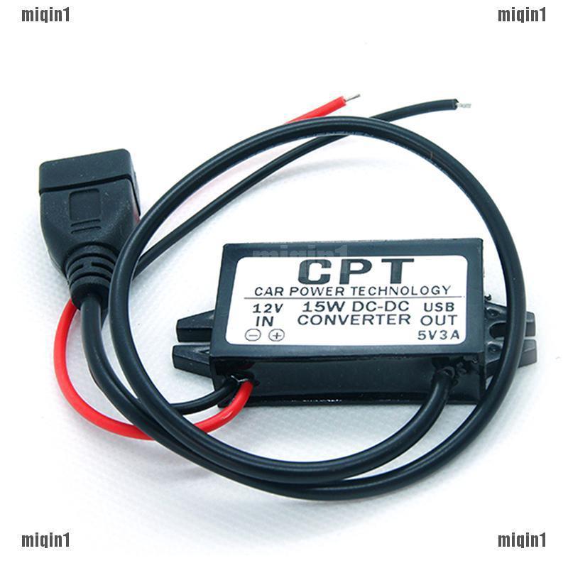 Mô đun chuyển đổi nguồn điện 12v sang 5v 3a 15w