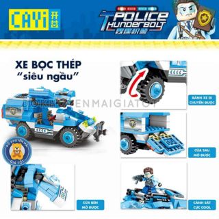 Lắp ráp xe cảnh sát 1536