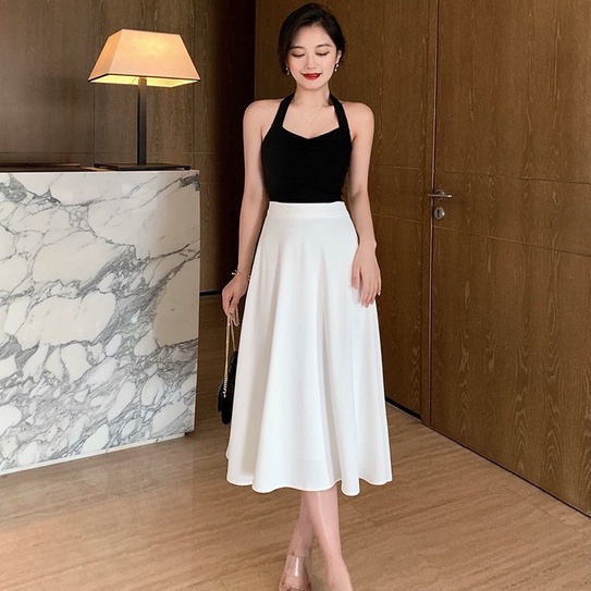 Áo dây ZHELIHANGFEI dệt kim phong cách quyến rũ