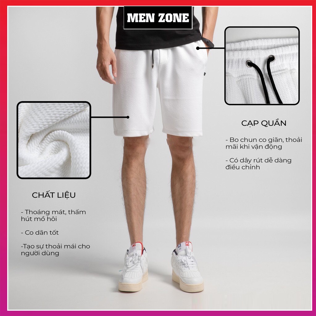 Quần Short Nam Thể Thao Menzone Thời Trang Chất Đẹp Mềm Mịn Co Giãn [DX]