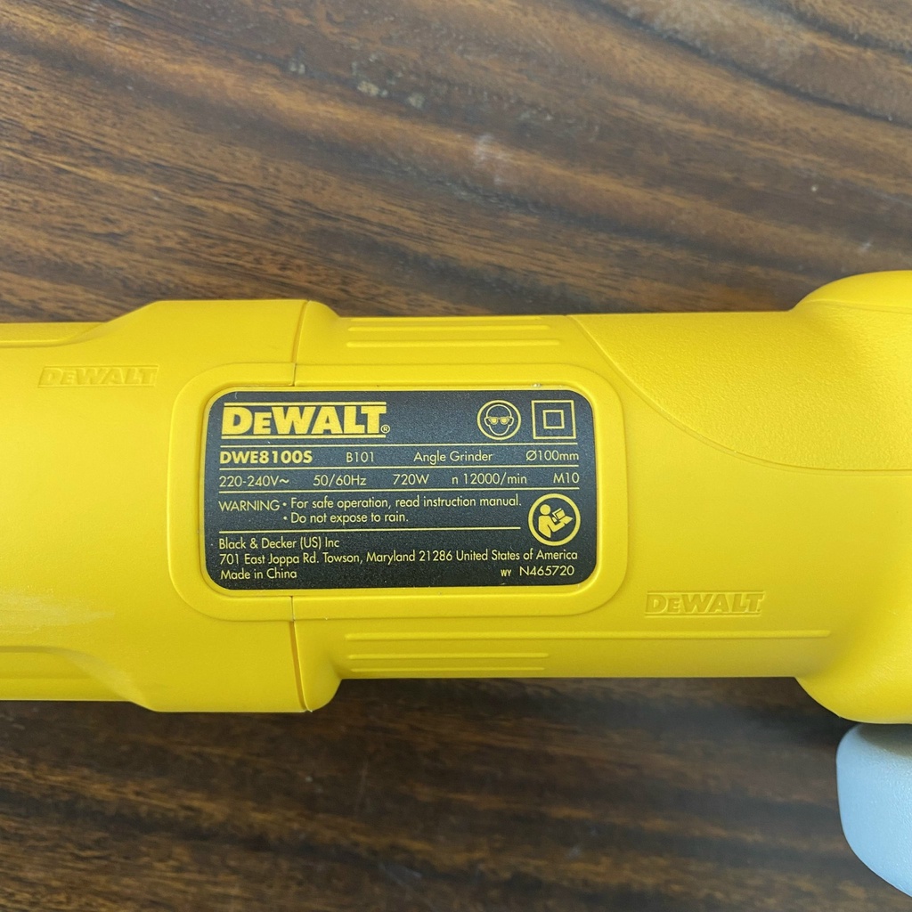 Máy mài góc 100mm 720W DeWalt DWE8100S